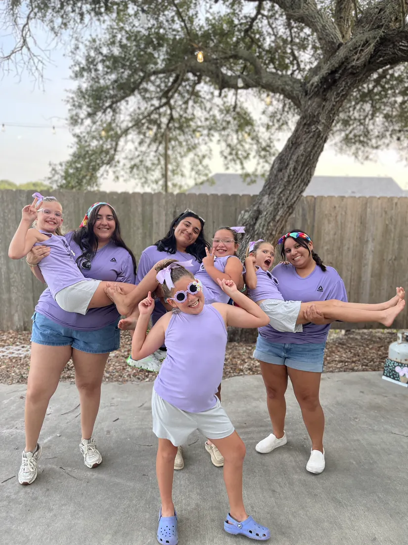 Women of Stockdale Church of Christ having fun at the retreat